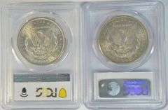 Near Gem BU 1900-O & 1902-O Morgan Silver Dollars. PCGS MS64