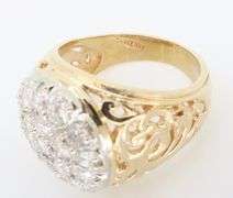Men's Diamond Cluster Ring