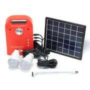 Portable Solar Charging Generator with LED
