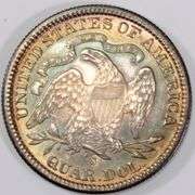 Sharp Toned 1891 S Seated Quarter