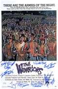 The Warriors Cast Autographed 12x18 Poster Photo Exact Proof ACOA