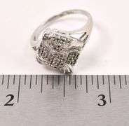 Captivating 10K white Gold Diamond Ring