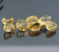 Awesome 56.09ct 7pc golden Citrine set