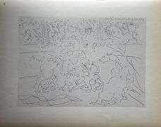 PABLO PICASSO, BULLFIGHT I