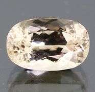 Elongated 6.61ct high fire platinum pink Kunzite