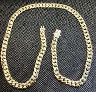 TIMELESS AND PERFECT FOR EVERYDAY 14K YELLOW GOLD MIAMI CUBAN LINK CHAIN NECKLACE