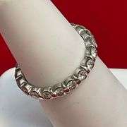 CERTIFIED 14K WHITE GOLD AND DIAMOND ETERNITY RING