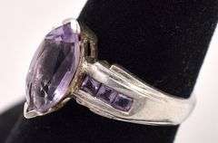 Sterling Silver Amethyst Ring