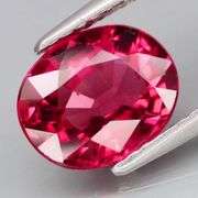 Ravishing 2.30ct rich red violet Rhodolite Garnet