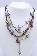 Group lot of 3 vintage 925 sterling silver necklaces