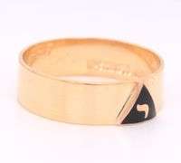14kt Yellow gold masonic D.C ring