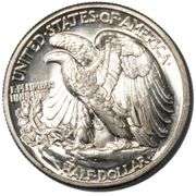 Gem BU 1941 Walking Liberty Half