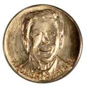 Reagan 10 K Gold Medal Coin