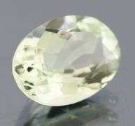 Excellent 5.30ct platinum green Amethyst