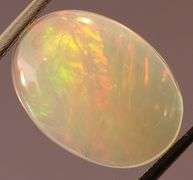 Captivating 3.19ct fiery flashing Welo Opal