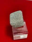 CERTIFIED 14K GOLD AND DIAMOND RING 5.50 CARAT