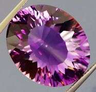 Phenomenal 20.94ct natural violet Amethyst