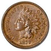 Strong Slider 1879 Indian Cent
