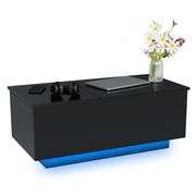 LED Lift-Top Coffee Table: Stylish and Smart Living