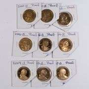 2000 S -2009 S Proof Sacagawea Dollars