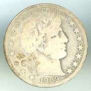 1909 Barber Half Dollar