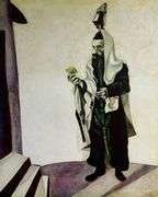 Marc Chagall, Rabbi with an Etrog (1924)