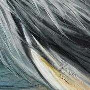 Grey Crane by Katon Original