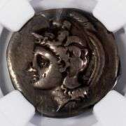 Lucania Velia 340-300 BC Didrachm Ch Fine NGC