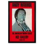 The American Indian Series (Red) by Warhol