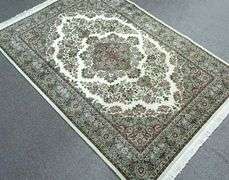 Handmade Silk/Wool Tabriz Design 6x9