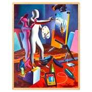 Faster Pieces are Masterpieces by Kostabi