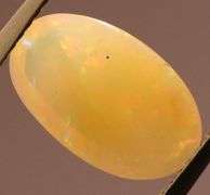 2.55ct untreated semi-black Welo Opal