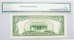 Gem Crisp 1950C $5 Star Note K.C. PMG 65 EPQ!