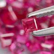 Outstanding 3.07ct 35 piece princess cut Ruby set