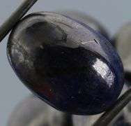 Massive 197.12ct royal blue Sapphire cabochon set