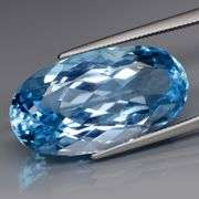 Impressive 23.96ct top Swiss blue Topaz