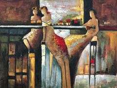 ONE OF A KIND BEAUTIFUL PAINTING ON CANVAS