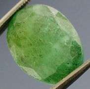 Rich green 6.73ct unheated Colombian Emerald