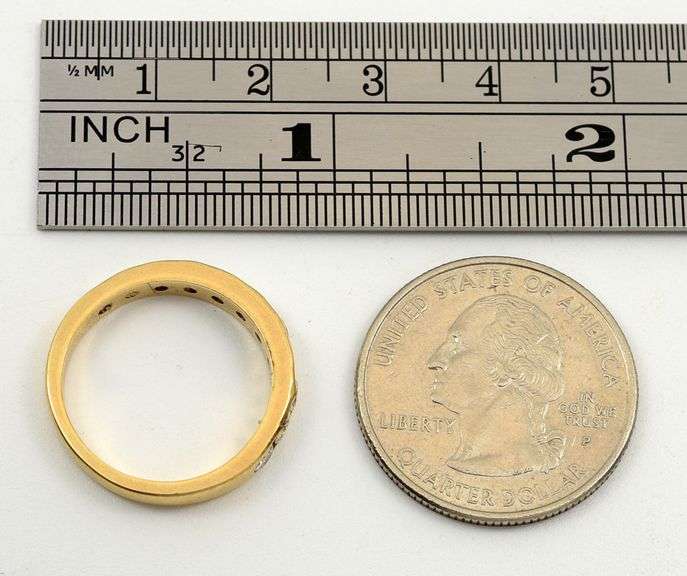 Useful Sparkling Channel Set Diamond Band