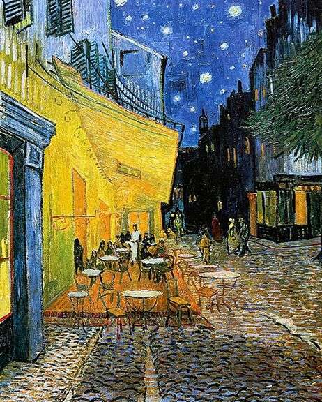 Vincent Van Gogh, Pavement Café at Night