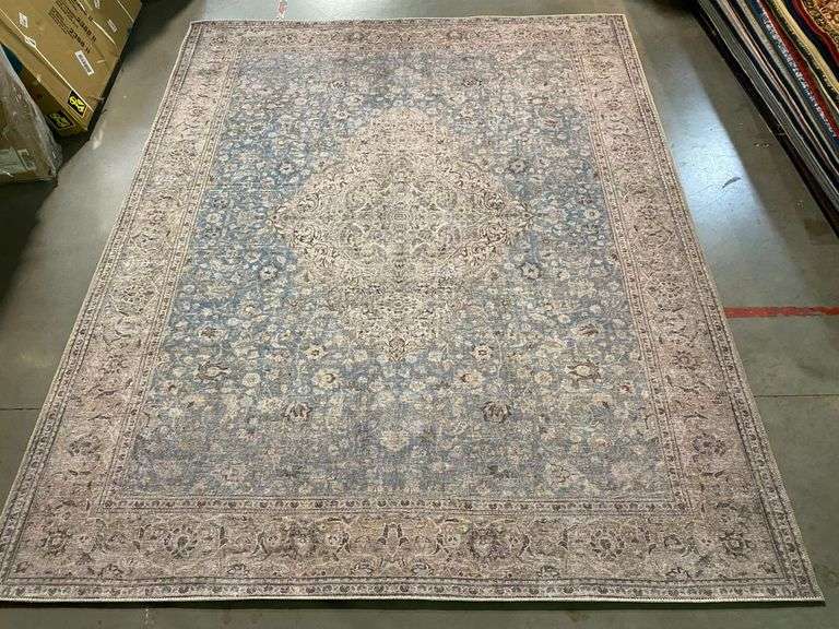 DECORATIVE VINTAGE REPRO RUG 8x10