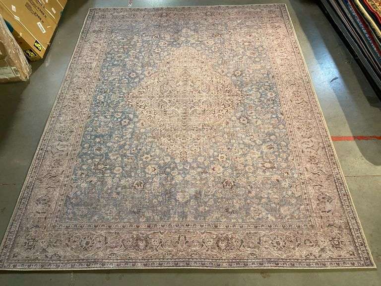 DECORATIVE VINTAGE REPRO RUG 8x10