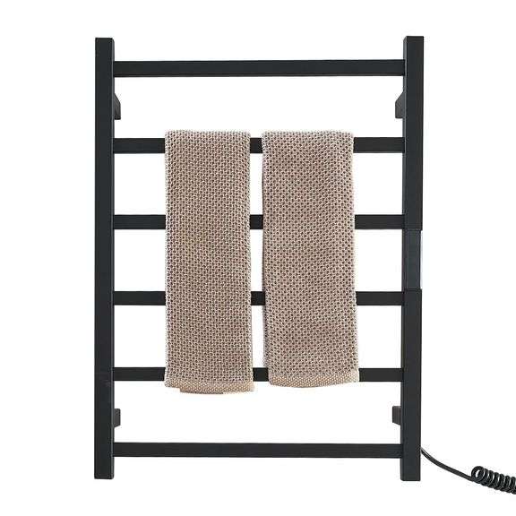 6-Bar Towel Warmer Rack Wall-Mounted Electric Heater