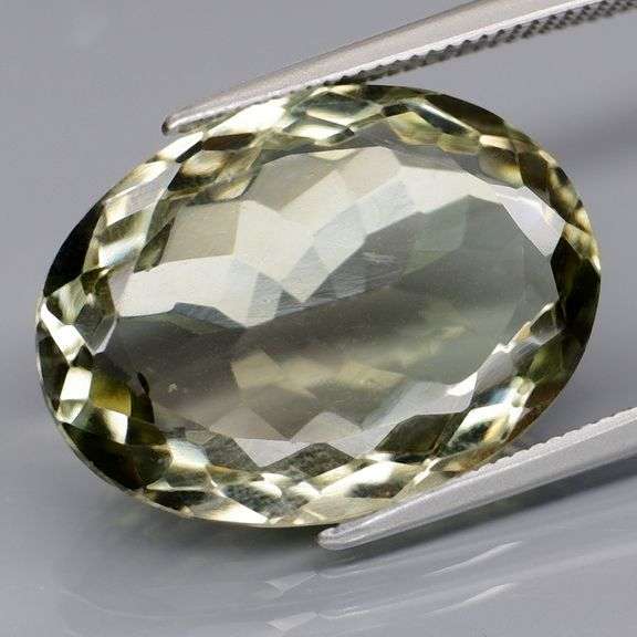 Extraordinary 10.88ct natural platinum green Amethyst