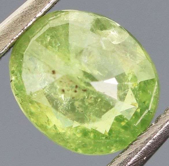 Beautiful .83ct untreated Demantoid Garnet