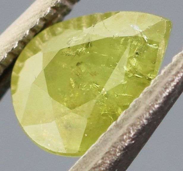 Stunning .64ct untreated Demantoid Garnet