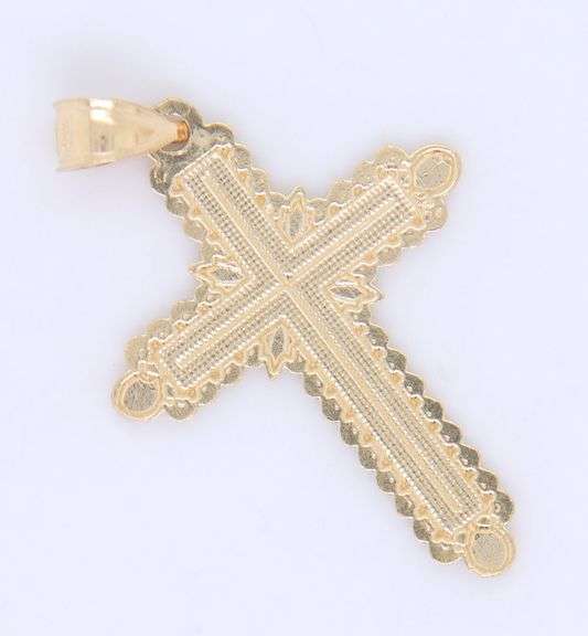 14kt Cross Crucifix pendant