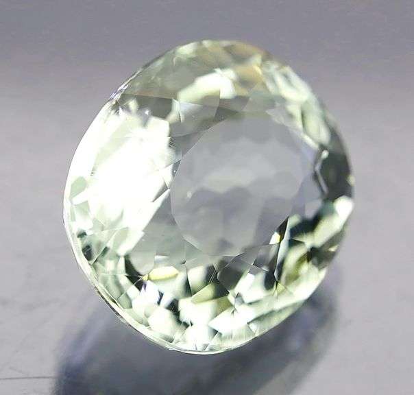 Collectors! 13.42ct unheated pale green Orthoclase