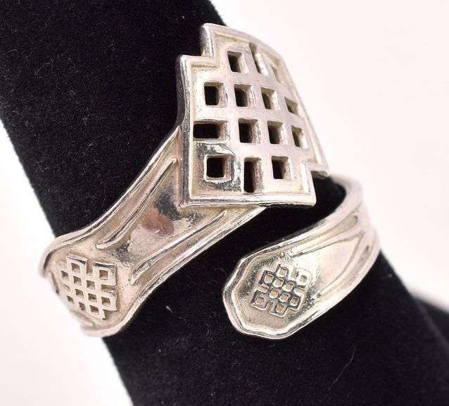 Sterling Silver Alex and Ani Spoon Ring
