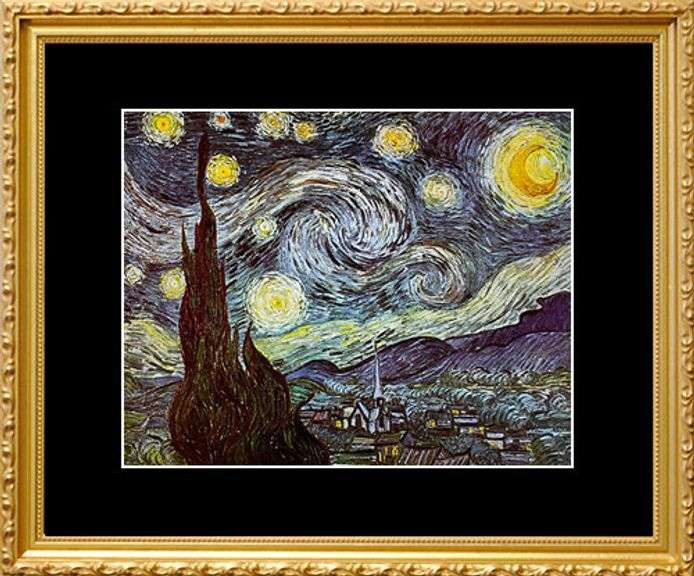 Vincent Van Gogh, The starry night
